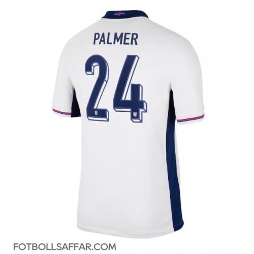 England Cole Palmer #24 Hemmatröja EM 2024 Kortärmad